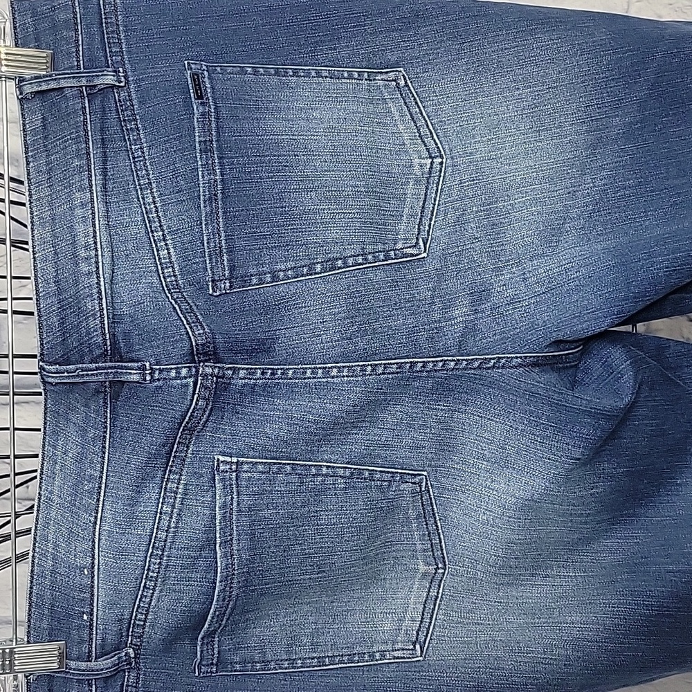 WHITE HOUSE BLACK MARKET HIgh Rise Skinny Ankle Jeans Size 14 - Picture 8 of 15